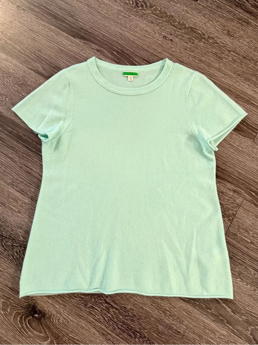 J. Crew Cashmere Short Sleeve Sweater